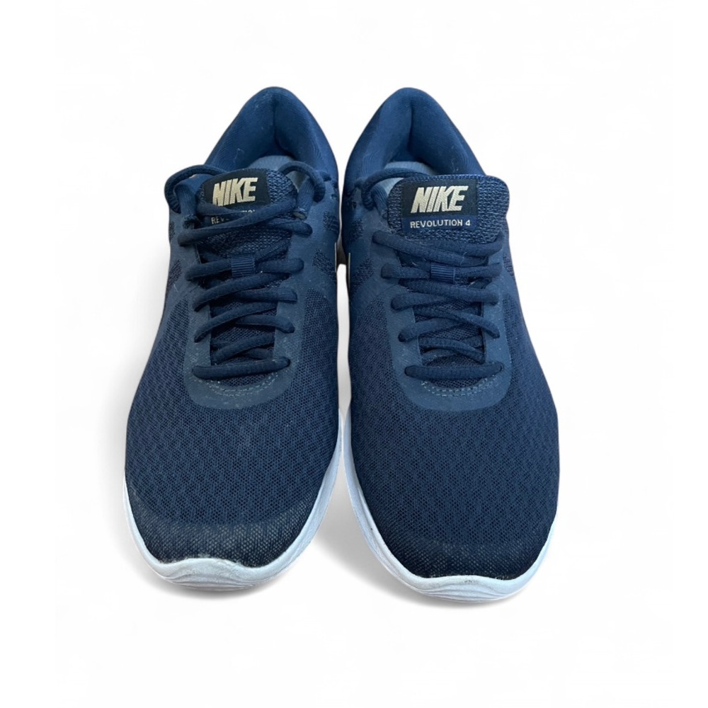 Nike Navy Blue Mesh Running Sneakers